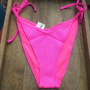 Aerie Neon Pink Bikini Bottom